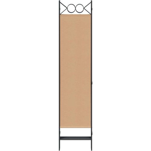  Razdjelnik prostora s 6 panela Bež 240 x 180 cm Tkanina Slike