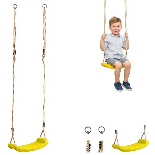 Monkey Gym Gugalni sedež deska plastični Zabaven - rumen, (5000077107) Cene