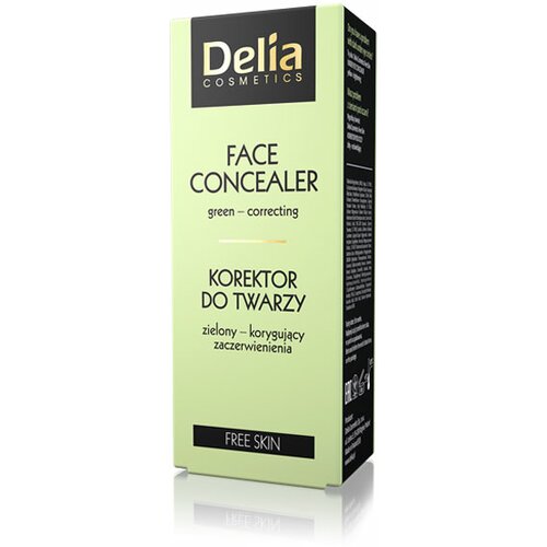 Delia FREE SKIN - Green Face za prikrivanje kapilara 10ml Cene