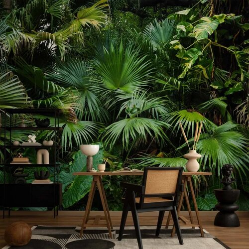  Foto tapeta - Sunny Jungle 196x140 Slike