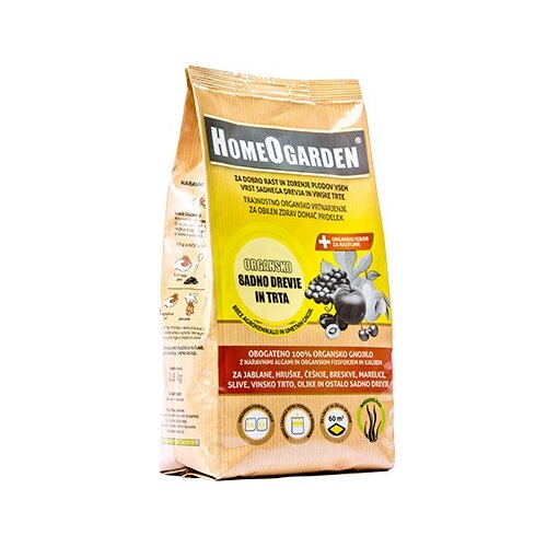 HOMEOGARDEN Organsko gnojilo za sadno drevje in vinske trte HomeOgarden (2,5 kg) Slike