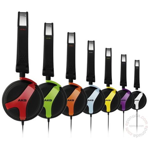 Akg K518LE Yellow DJ slu&amp;scaron;alice Slike