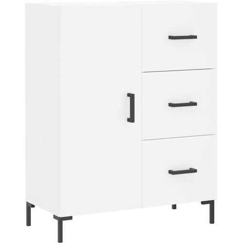 Maison Chic Komoda - Predalnik bela 69,5x34x90 cm inženirski les, (21716175) Slike