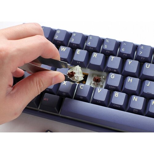 Ducky keyboard gaming usb qwerty english blue Slike