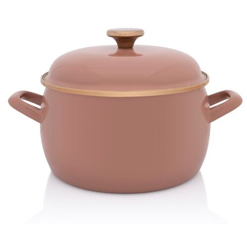 Metalac duboka &amp;scaron;erpa moka 22cm/5,4lit Slike