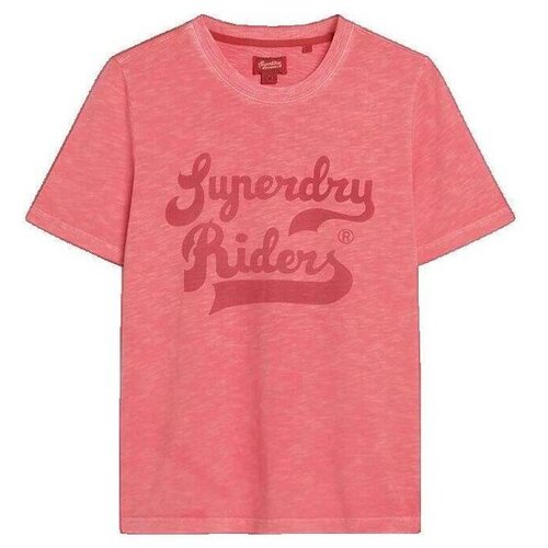 Superdry Majice s kratkimi rokavi T-shirt Archive Kiss Print manches courtes Cene