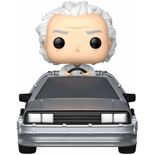 Funko POP Rides Deluxe figura Back to the Future - Doc with Time Machine, 13,2 cm Slike