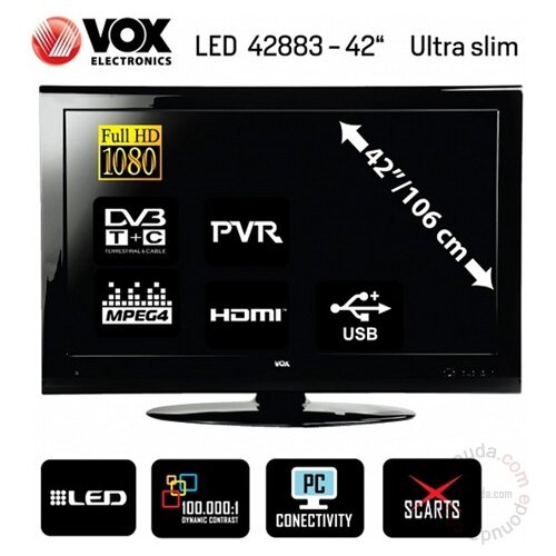 Vox 42883 LED televizor Slike