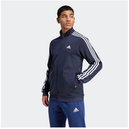 Adidas muški duks essentials warm-up 3-stripes track jacket M H46100 Slike