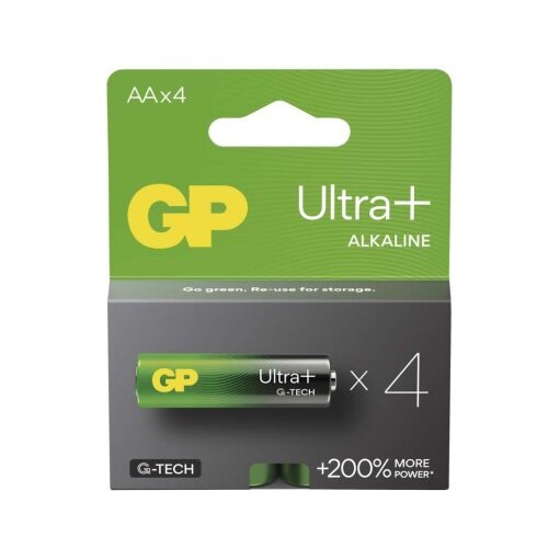  Baterija GP ULTRA PLUS alkalna LR6 AA 4 kos 4/1 Cene