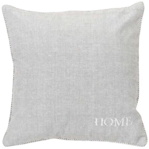 Today Blazine Coussin Capucine gris brod&amp;eacute; 40x40 cm Siva Slike