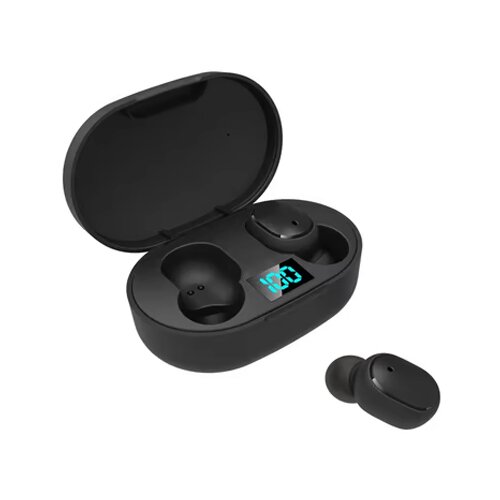  Brezžične bluetooth slušalke E6S - Črna Cene