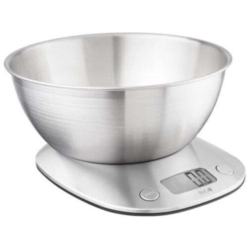Eva Kuhinjska tehtnica s posodo inox, digitalna, 1g - 5kg Slike