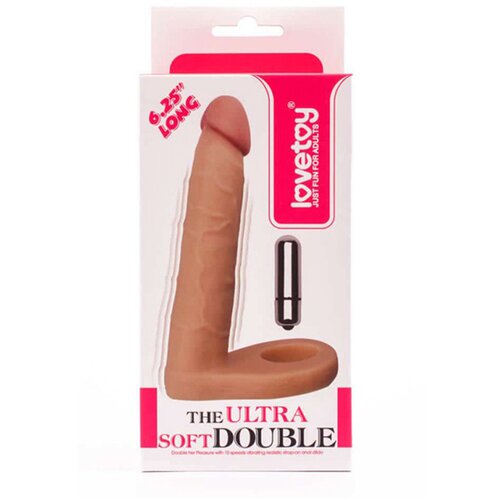 Lovetoy Mekani i realistični dildo sa prestenom za duplu penetraciju LVTOY00105 Cene