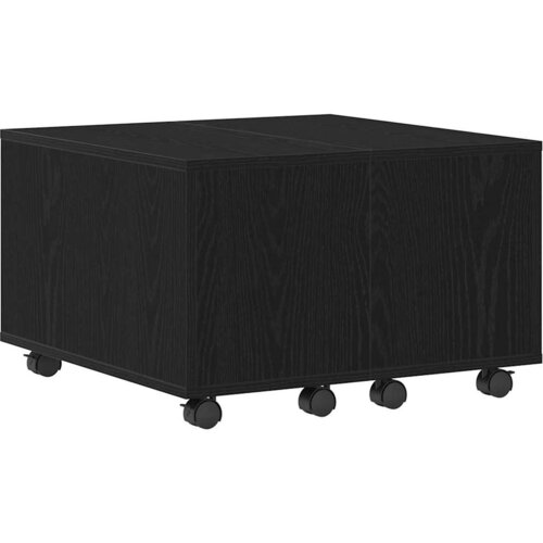  Kava Stol Crni hrast 60 x 60 x 38 cm Konstruirano drvo Slike