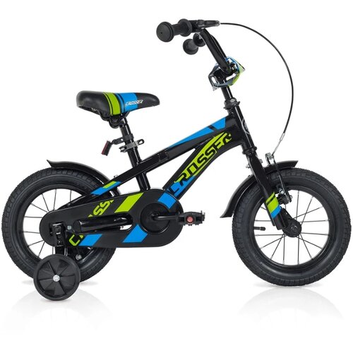  bicikl za dečake 12&amp;quot; rockstar black, 2g+ Slike