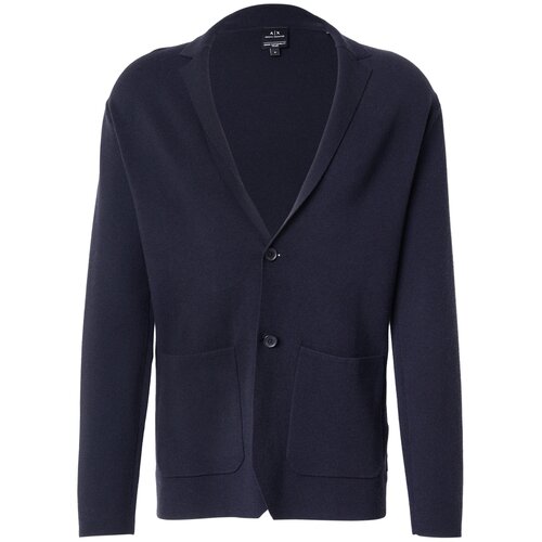Armani Exchange Pletena jopa mornarska Slike
