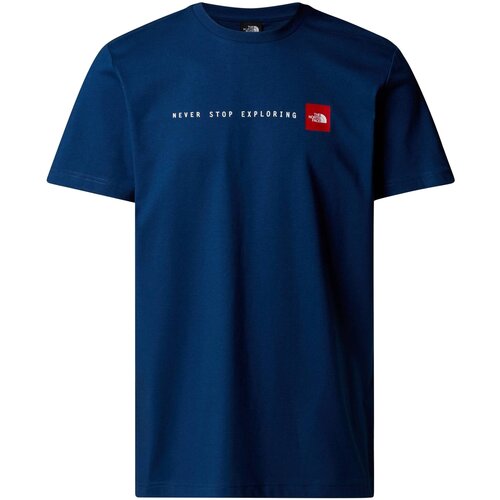 The North Face Majice s kratkimi rokavi S/S Never Stop Exploring Tee Modra Cene