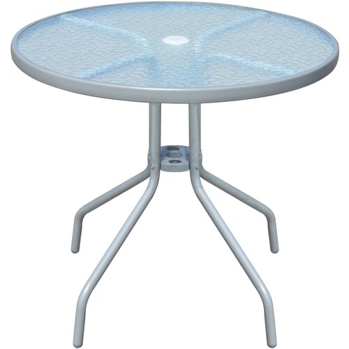 vidaXL bistro stol od čelika sivi 80 x 71 cm Cijene