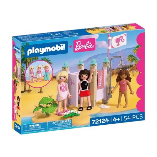 Playmobil Barbie Kabine za presvlačenje na plaži ( 1046952 ) Cene