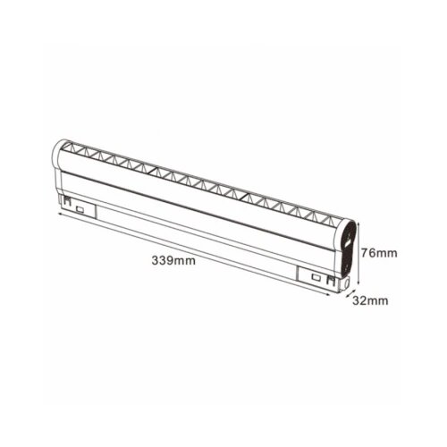 Magnetic SVETILJKA LED14-15W 3000K 30° 48V DC CRNA NEW Cene