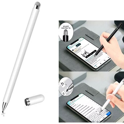  Olovka za touch screen 708 2u1, Bela Slike
