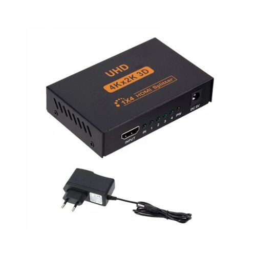 E-green 2.0 HDMI spliter 1x in - 4x out 4K x 2K Activ Slike