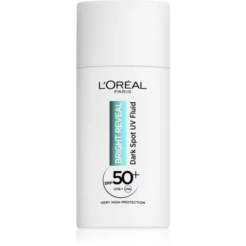 L’Oréal Paris Bright Reveal fluid protiv pigmentnih mrlja SPF 50+ 50 ml