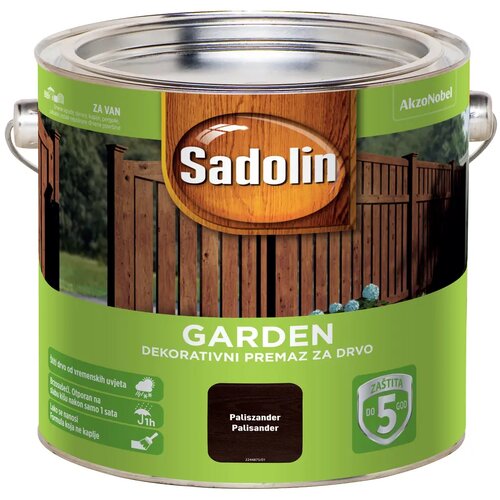 Sadolin Lazura za drvo Garden palisander, 2,5 L Slike
