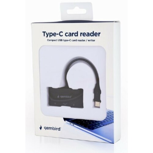 Gembird UHB-CR3-02 USB Type-C SDXC citac kartica za mobilne telefone i tablete Cene