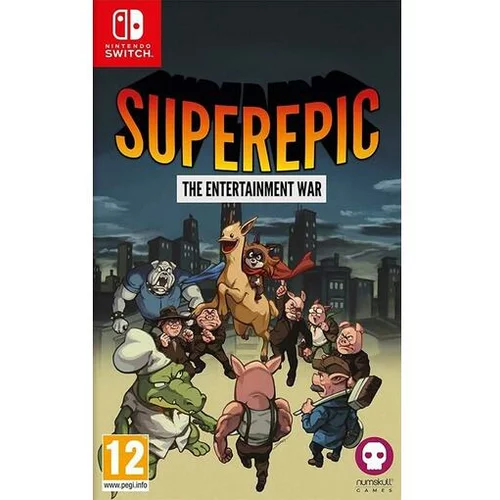 Numskull GAMES SuperEpic: The Entertainment War - Collectors Edition (Switch)