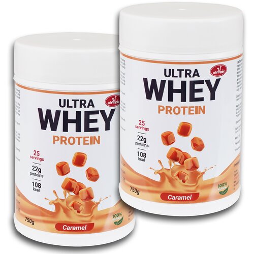 Olympic Whey Protein Ultra, Karamela, 750 g, 2 komada Slike