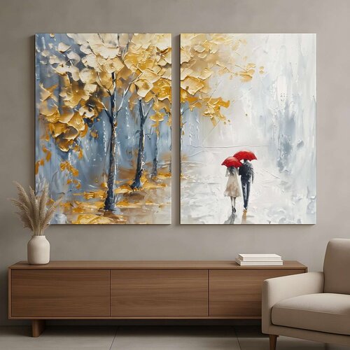 Wallity slika DEV6, 160x120 cm, 2 dela Cene