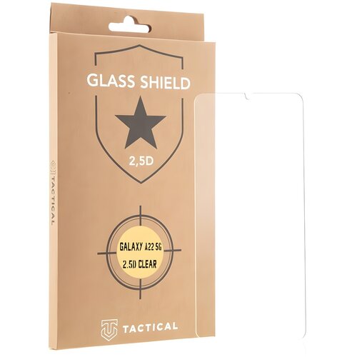 TACTICAL Glass Shield 2.5D steklo za Samsung Galaxy A22 5G - Prozorna Cene