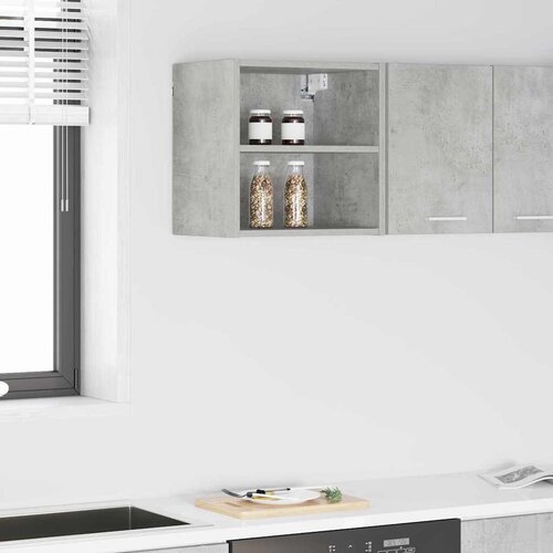 Viseći ormarić s pohranom Betonski sivi 40 x 29,5 x 40 cm Cijene
