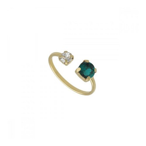 Vittoria Ženski victoria cruz jasmine emerald prsten sa swarovski kristalima ( a3753-20da ) Slike