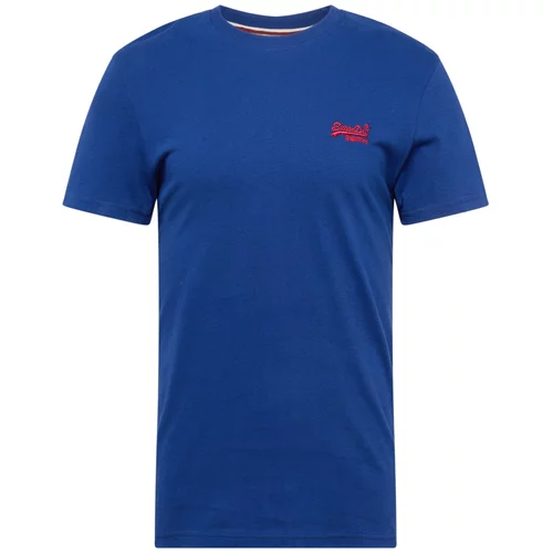 Superdry Majica mornarsko plava / crvena