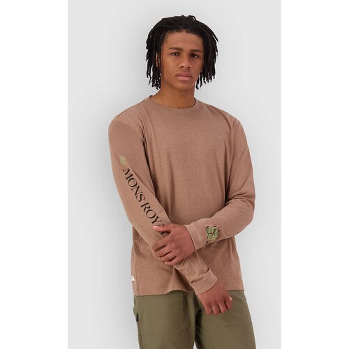 Mons Royale Yonder Merino Organic Cotton Funkcijska majica mocha Cene