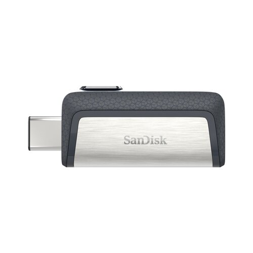 Sandisk USB pomoćna memorija Smartphone/tablet Ultra&amp;reg; DualDrive Srebrna 128 GB USB 3.0, USB-C&amp;trade; Slike