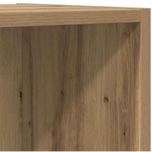  Set TV komoda Zidne 4 pcs Umjetnički hrast 37 x 37 x 107 cm Slike