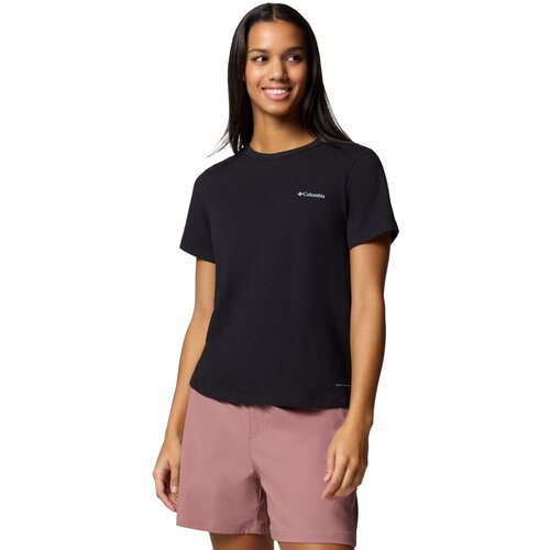 Columbia Majice s kratkimi rokavi Sun Trek W SS II Tee Črna Slike