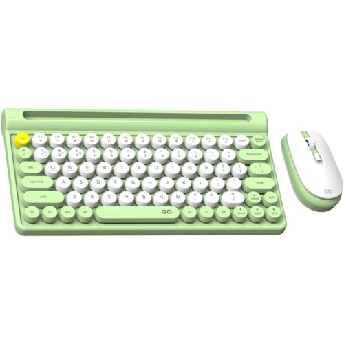 mis tastatura combo wireless fantech WK-897 go mochi 80 zeleni Slike