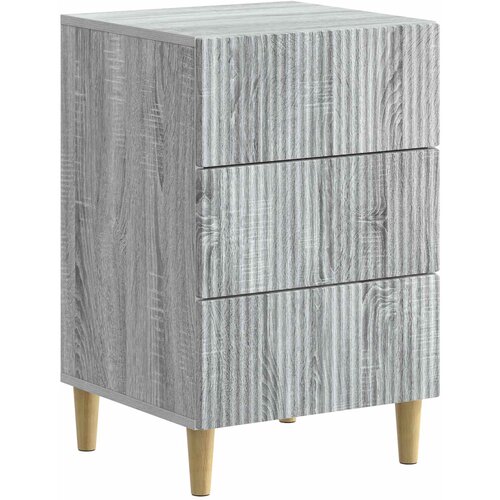  Noćni ormar Siva sonoma 43 x 41 x 66,5 cm Konstruirano drvo Cene
