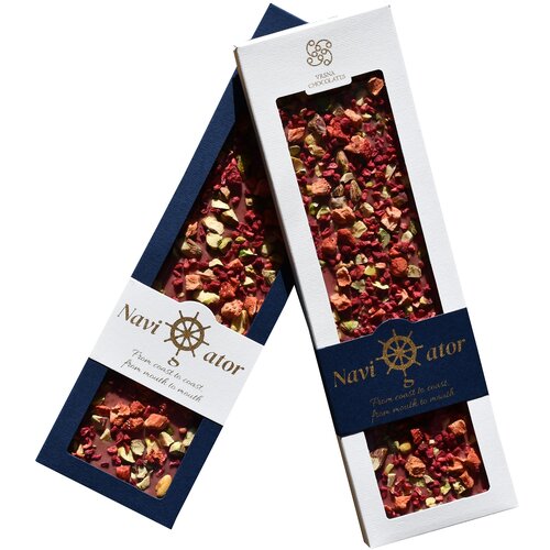 Vrsna Chocolates Navigator, ruby - pistacio, jagoda, malina Cijene