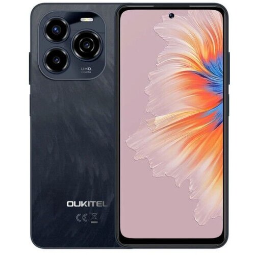 Oukitel Smart telefon C65 4G, 4+12GB/128GB, 50MP/8MP, 6.7", Android 15, Black Cene