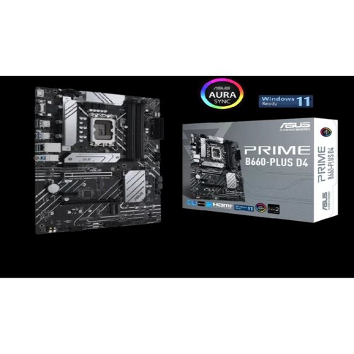 Asus MB PRIME B660-PLUS D4Intel B660;LGA17004xDDR4;VGA,HDMI,DP;ATX Cijene