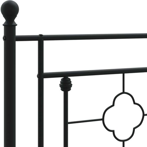  okvir za krevet s uzglavljem crni 183x213 cm Slike