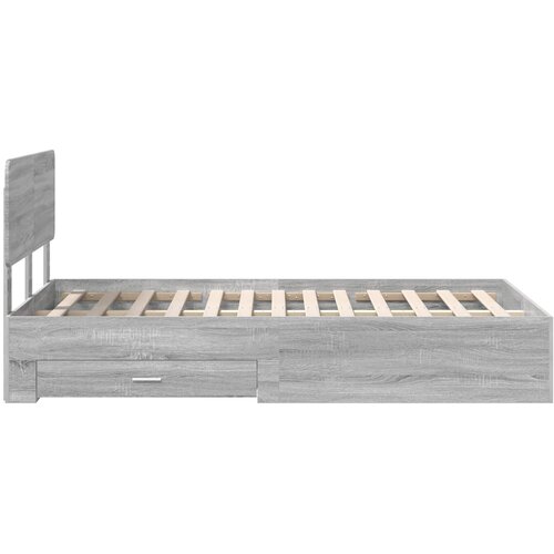  Krevetna konstrukcija Siva Sonoma 120 x 200 cm 203 x 123 x 90 cm Slike