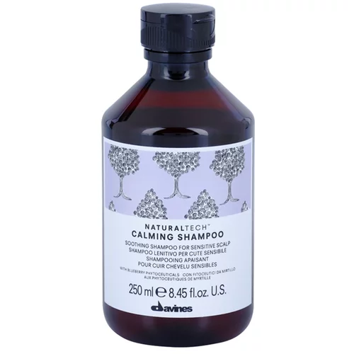 DAVINES Naturaltech Calming Shampoo pomirjujoči šampon za občutljivo lasišče 250 ml