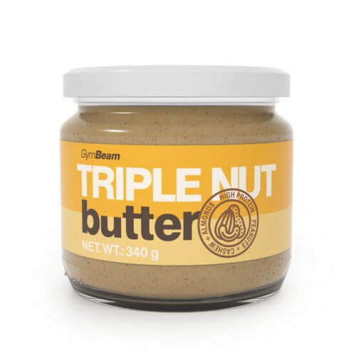 GymBeam Triple Nut Butter 340 g Cene